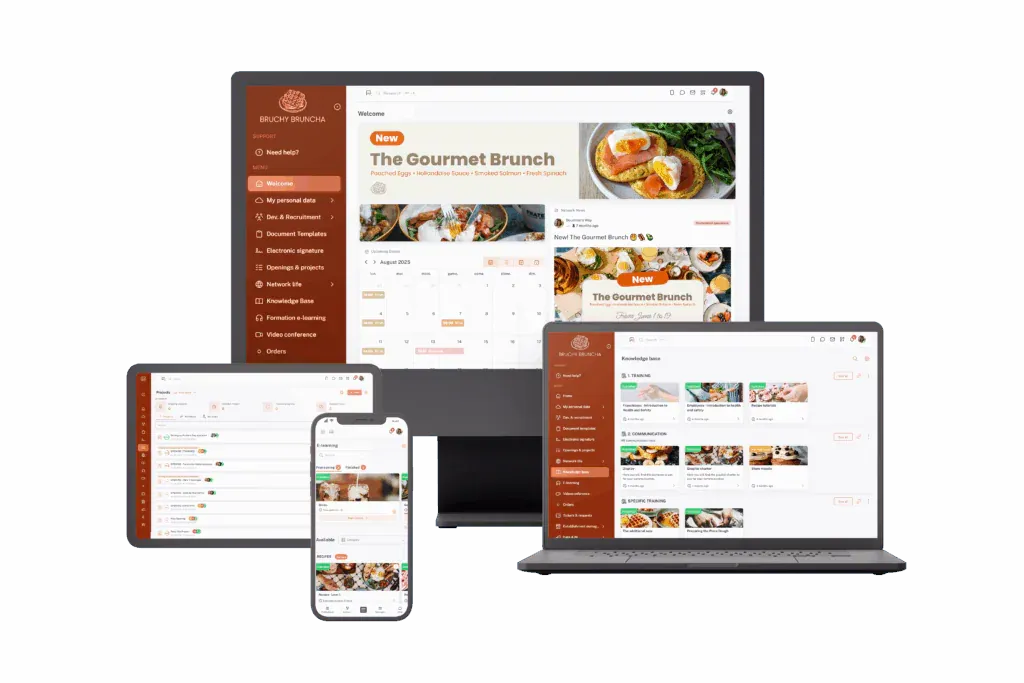 La plateforme Cerca sur ordinateur, tablette et smartphone
