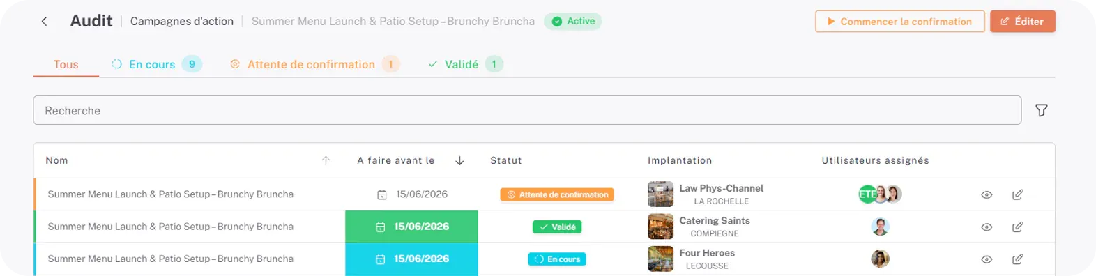 WhatsApp pour le recrutement de candidats à la franchise