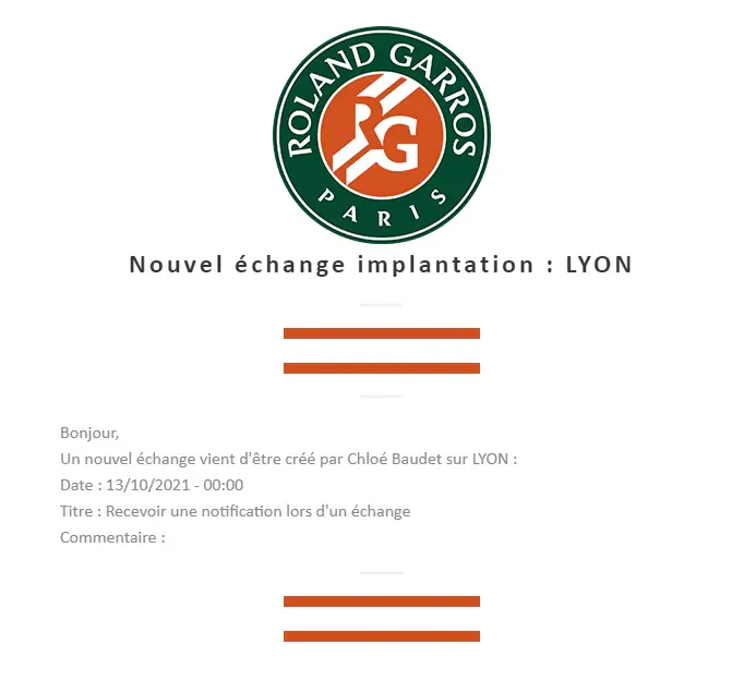 La fonctionnalité évolue