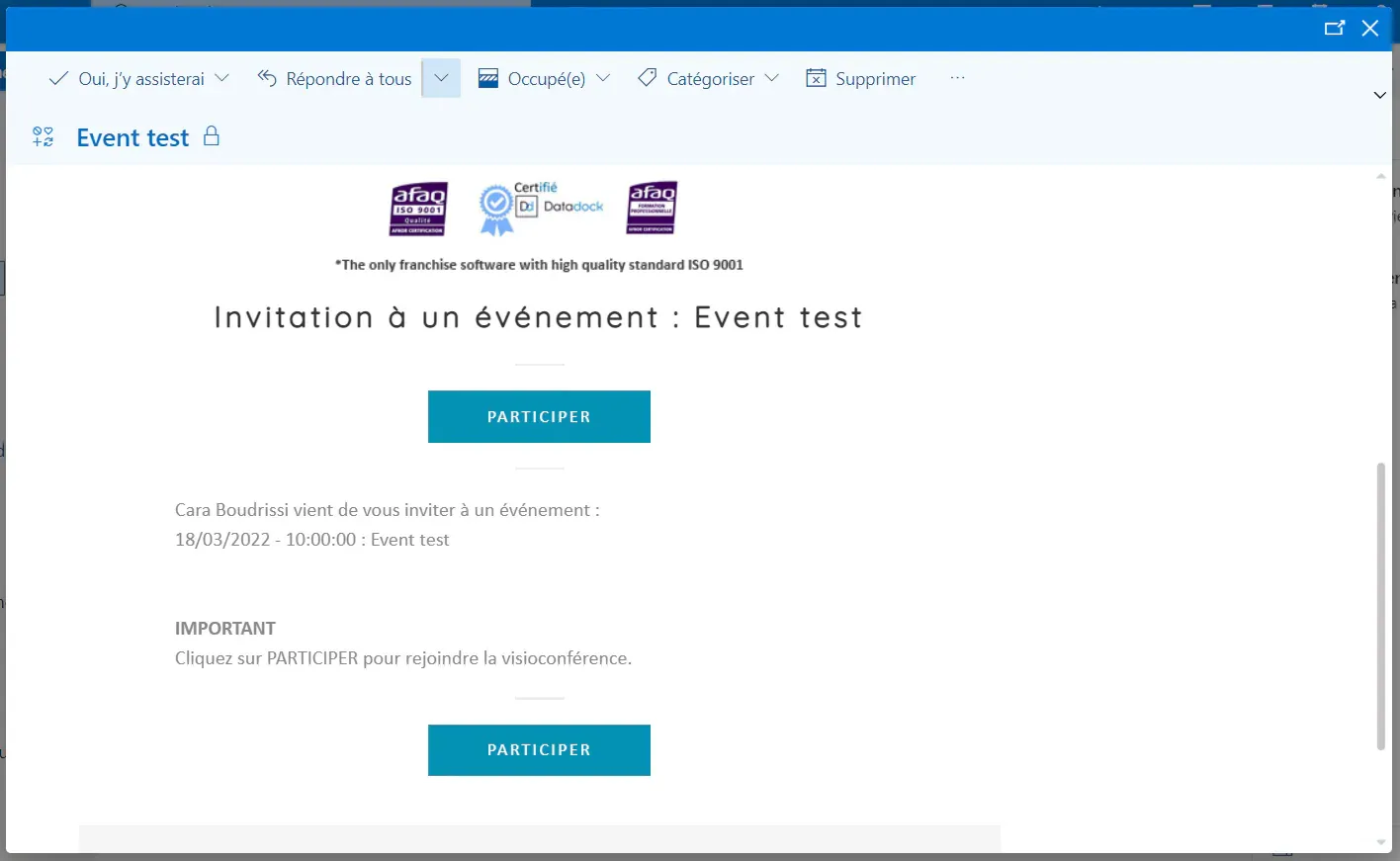 nouvelles fonctionnalités événements visioconférences helpcenter