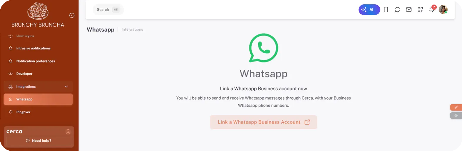 WhatsApp pour le recrutement de candidats à la franchise
