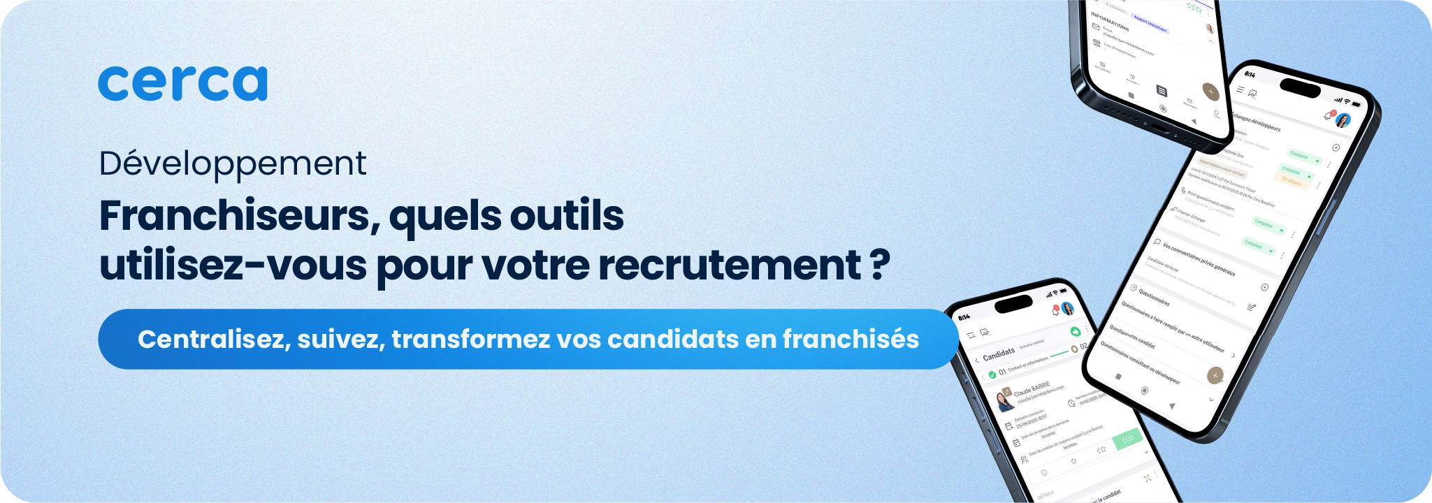 Recrutement candidats