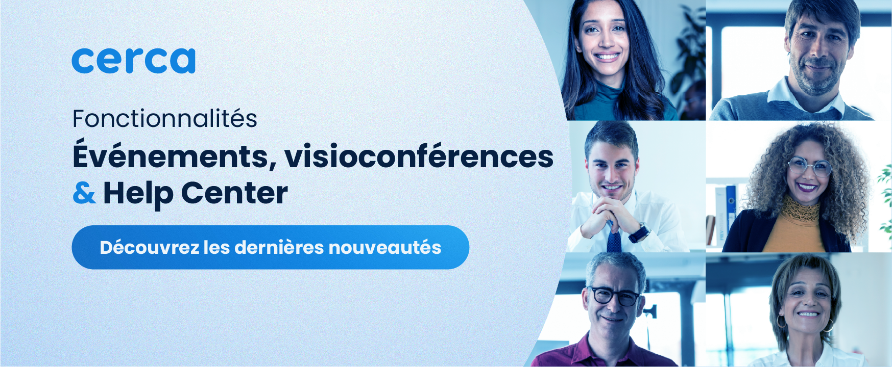 nouvelles fonctionnalités événements visioconférences helpcenter