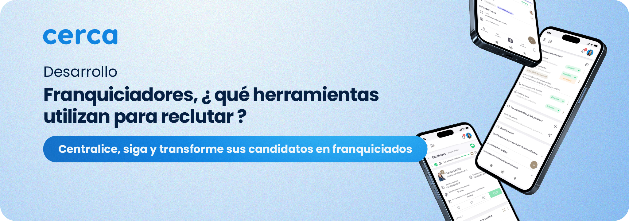 Recrutement candidats