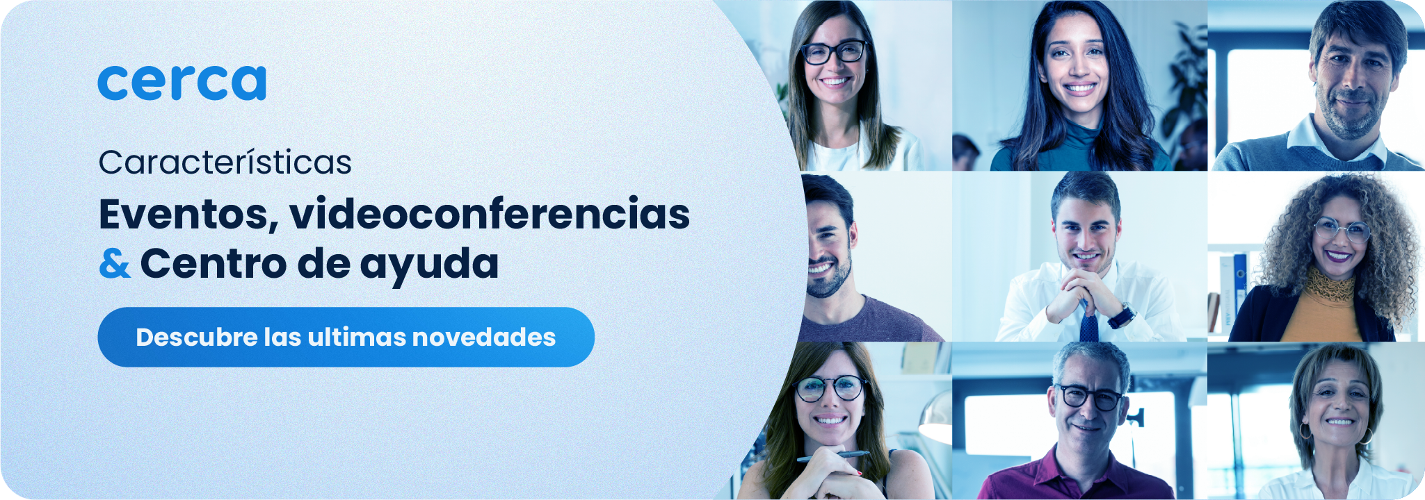 nuevas funciones helpcenter videoconferencia eventos